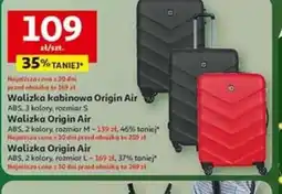 Auchan Walizka kabinowa Origin Air oferta