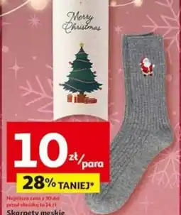 Auchan Skarpetki męskie oferta