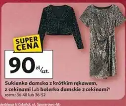 Auchan Sukienka damska z krótkim rękawem oferta