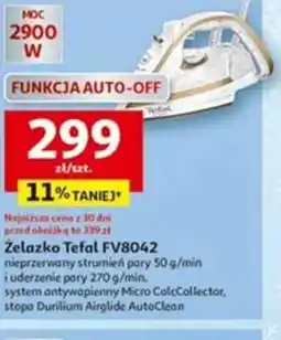 Auchan Zelazko Tefal FV8042 oferta