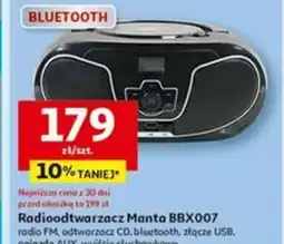 Auchan Radioodtwarzacz Manta BBX007 oferta