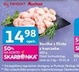 Auchan Kostka z fileta z kurczaka oferta