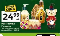 Auchan Mydło Simple Pleasures oferta