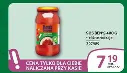 Selgros Sos ben's oferta