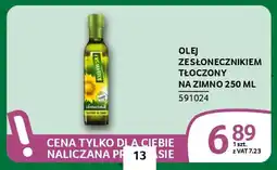 Selgros Olej zesłonecznikiem tłoczony na zimno oferta
