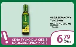 Selgros Olej rzepakowy tłoczony na zimno oferta