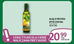 Selgros Olej z pestek dyni oferta