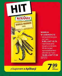 Selgros Wanilia w laskach oferta