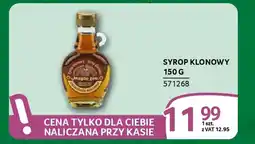 Selgros Syrop klonowy oferta