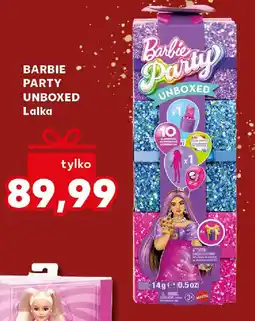 Kaufland BARBIE PARTY UNBOXED oferta