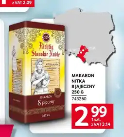 Selgros Makaron nitka 8 jajeczny oferta