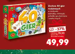 Kaufland Zestaw 40 gier rodzinnych oferta