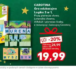 Kaufland CAROTINA Gra edukacyjna Logika 3 w 1 oferta