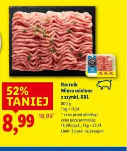 Lidl Mięso mielone Rzeźnik oferta