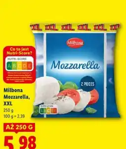 Lidl Milbona Mozzarella oferta