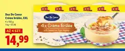 Lidl Duc De Coeur Crème brûlée oferta