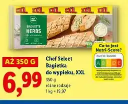Lidl Chef Select Bagietka do wypieku oferta