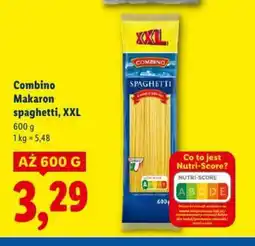 Lidl Combino Makaron spaghetti oferta