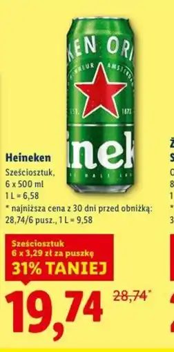 Lidl Heineken oferta