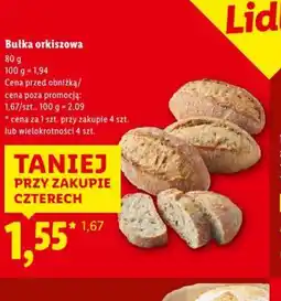 Lidl Bułka orkiszowa oferta
