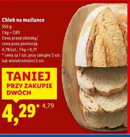 Lidl Chleb na maślance oferta