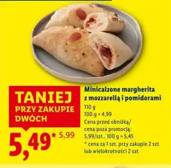 Lidl Minicalzone margherita oferta