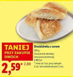 Lidl Drożdżówka z serem oferta