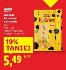 Lidl Serenada Ser radamer oferta