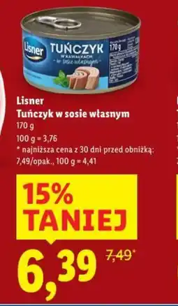 Lidl Tuńczyk oferta