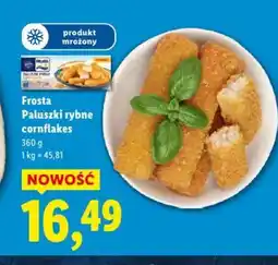 Lidl Frosta Paluszki rybne cornflakes oferta