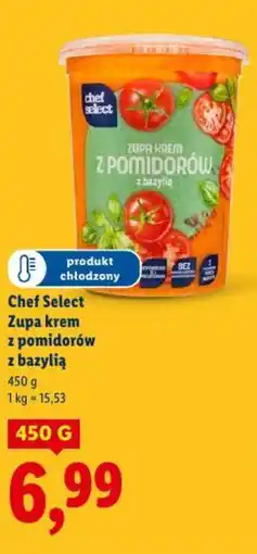 Lidl Chef Select Zupa krem z pomidorów z bazylią oferta
