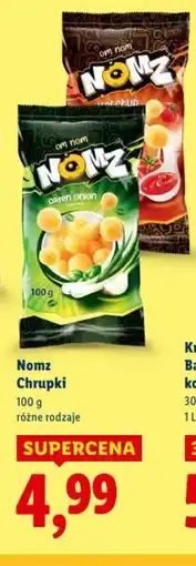 Lidl Nomz Chrupki oferta