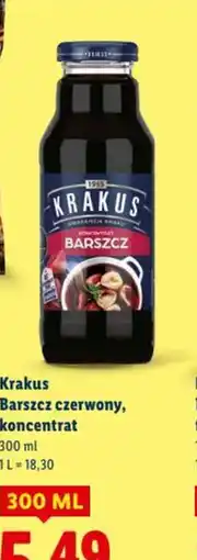 Lidl Krakus Barszcz czerwony oferta