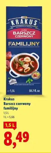 Lidl Krakus Barszcz czerwony familijny oferta