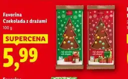 Lidl Favorina Czekolada z drażami oferta