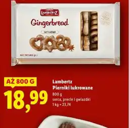 Lidl Pierniki lukrowane oferta