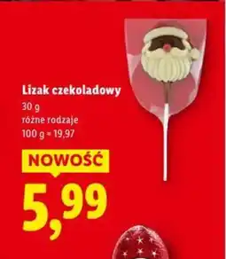 Lidl Lizak czekoladowy oferta