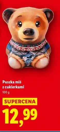 Lidl Puszka miś oferta