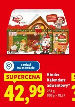Lidl Kinder Kalendarz adwentowy oferta