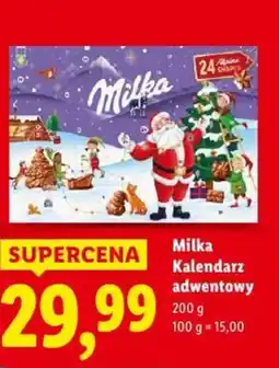 Lidl Milka Kalendarz adwentowy oferta
