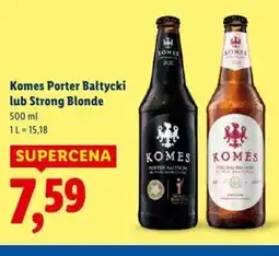 Lidl Komes Porter Bałtycki oferta