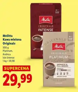 Lidl Melitta Kawa mielona Originals oferta