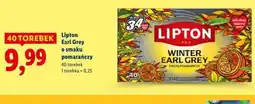 Lidl Lipton Earl Grey oferta