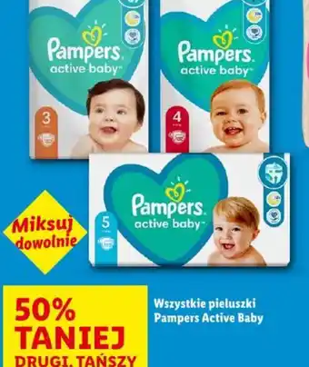 Lidl Pampers Active Baby oferta
