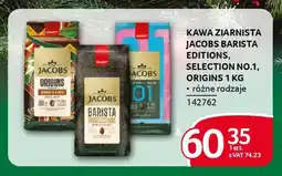 Selgros Kawa ziarnista jacobs barista editions, selection no.1, origins oferta