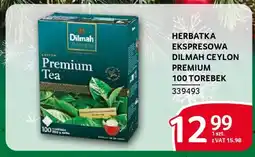 Selgros Herbatka ekspresowa dilmah ceylon premium oferta