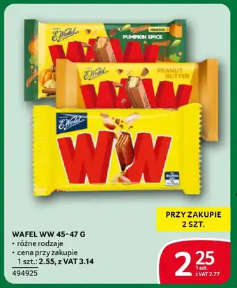 Selgros Wafel ww oferta