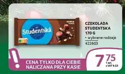 Selgros Czekolada studentska oferta