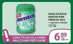 Selgros Guma do żucia mentos pure fresh oferta