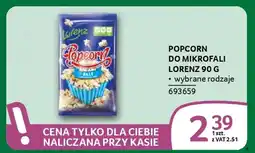 Selgros Popcorn do mikrofali lorenz oferta